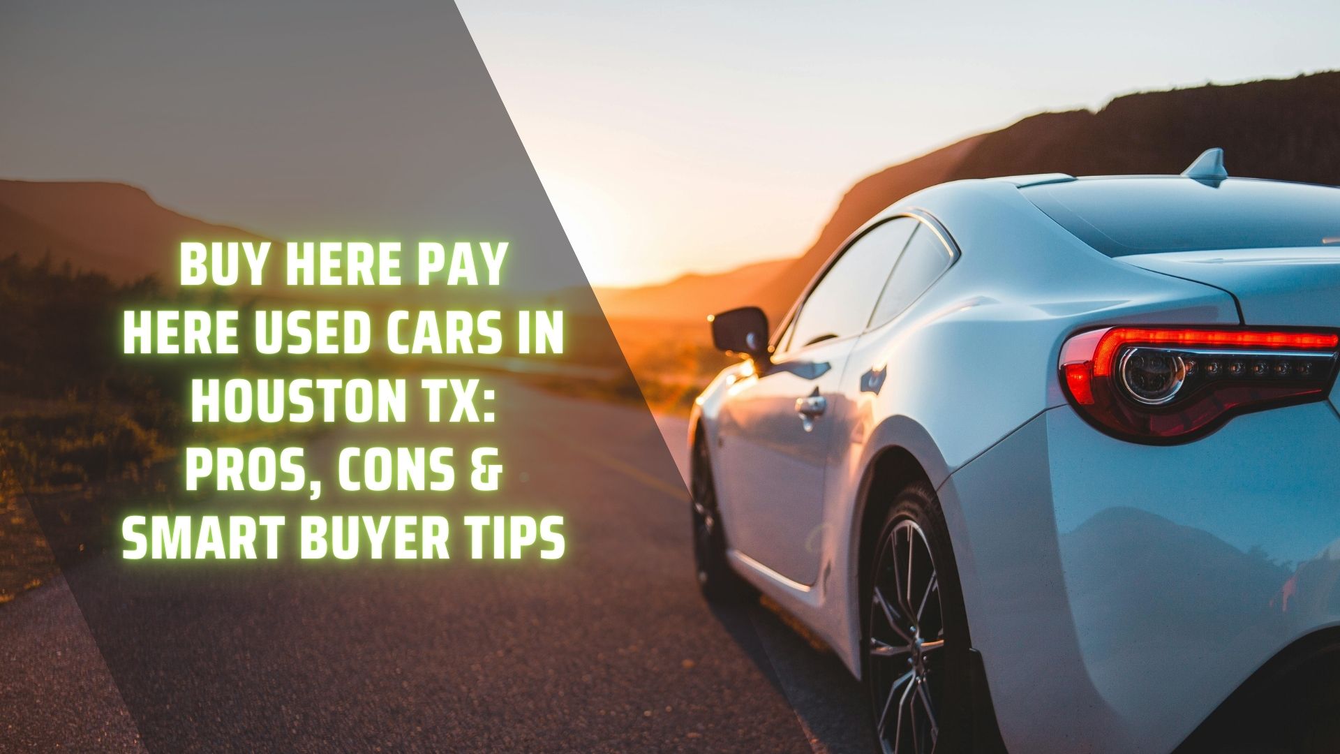 buy here pay here houston no credit check